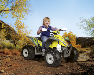 Детский электромобиль Peg-Perego Polaris Outlaw Citrus, фото 14