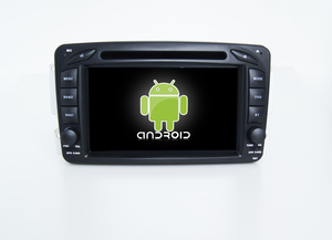 Штатная магнитола CARMEDIA QR-7108 DVD Mercedes G класс W463 2001-2006, C класс W203, CLK C209/W209, Vito, Viano, фото 1