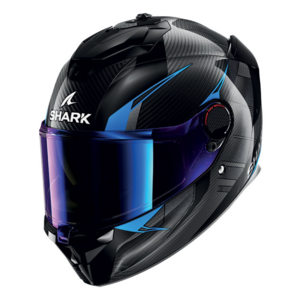 Шлем Shark SPARTAN GT PRO KULTRAM CARBON Black/Blue (L), фото 1