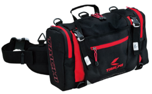 Сумка на пояс Taichi HIP BAG (L) Black/Red 10L, фото 1