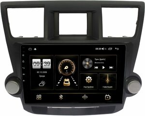 Штатная магнитола Toyota Highlander (U40) 2007-2013 (тип 2) LeTrun 4195-1087 на Android 10 (6/128, DSP, QLed) С оптическим выходом, фото 1