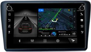 Штатная магнитола LeTrun 7803-9417 для Skoda Rapid 2012-2020 на Android 10 (4G-SIM, 4/64, DSP, IPS) c крутилками c оптическим выходом, фото 1