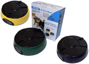 Автокормушка SITITEK Pets Maxi Yellow для кошек и собак (2л, 6 кормлений), фото 3