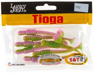 Виброхвосты съедоб. искусст. LJ Pro Series TIOGA 2.9in (07.40)/T92 7шт., фото 4