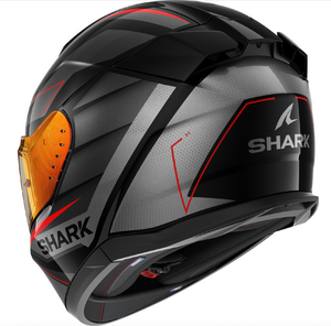 Шлем Shark D-SKWAL 3 SIZLER Black/Anthracite/Red XXL (глянцевый), фото 2