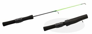 Зимняя удочка Rapala Telestick Ice (21,5/51см) Рукоять: неопрен, Тест Medium Heady, Цвет зеленый, фото 1