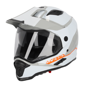 Шлем Acerbis REACTIVE 22-06 White/Grey глянцевый S, фото 1