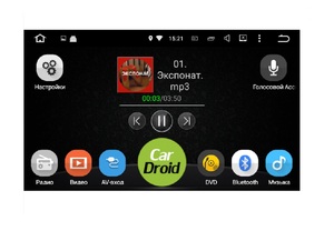 Штатная магнитола CarDroid RD-3206F для Skoda Kodiaq (Android 10) DSP, фото 3