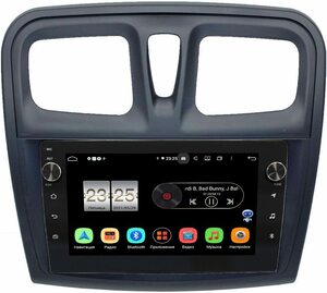 Штатная магнитола Renault Logan II 2013-2020, Sandero II 2013-2020 LeTrun BPX609-3010 на Android 10 (4/64, DSP, IPS, с голосовым ассистентом, с крутилками), фото 1