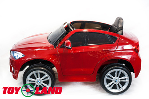 Электромобиль Toyland BMW X6M mini Красный, фото 5