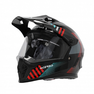 Шлем детский Acerbis RIDER JUNIOR Black/Red Y/L (53-54, глянцевый), фото 1