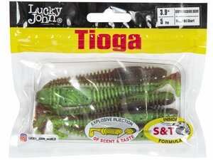 Виброхвосты съедоб. искусст. LJ Pro Series TIOGA 3.9in (10.00)/Z15 5шт., фото 4