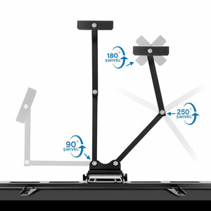 Настенный кронштейн угловой для LED/LCD телевизоров KROMAX GALACTIC-44 BLACK, фото 5