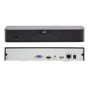 4-х канальный IP видеорегистратор UNIVIEW NVR301-04B-P4, фото 1