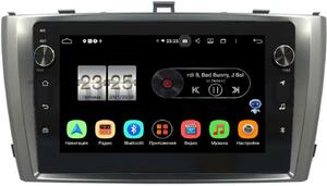 Штатная магнитола LeTrun BPX609-3017 для Toyota Avensis III 2009-2015 (серебро) на Android 10 (4/64, DSP, IPS, с голосовым ассистентом, с крутилками), фото 1