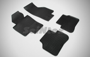 Резиновые коврики Сетка Seintex для VOLKSWAGEN PASSAT B6,B7,CC (00388), фото 1