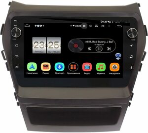 Штатная магнитола Hyundai Santa Fe III 2012-2018 LeTrun BPX409-9022 на Android 10 (4/32, DSP, IPS, с голосовым ассистентом, с крутилками), фото 1