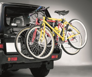 Крепление на запасное колесо Peruzzo 4x4 Bike Carrier для перевозки 2-х велосипедов PZ 310 (черный), фото 3