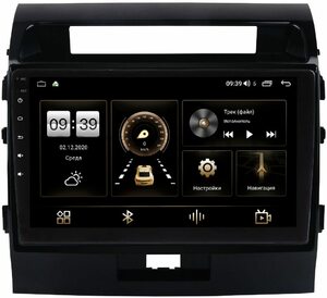 Штатная магнитола Toyota LC 200 2007-2015 для авто с усилителем LeTrun 3799-1006 на Android 10 (4/64, DSP, QLed), фото 1