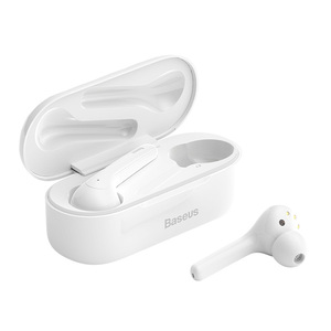 Беспроводные bluetooth-наушники Baseus Encok True Wireless W07 White, фото 1