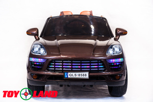 Детский автомобиль Toyland Porsche Macan QLS 8588 Коричневый, фото 2