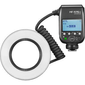 Вспышка для макросъемки Godox MF-R76N TTL для Nikon, фото 2