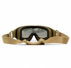 Маска защитная Wiley X WX Spear (Frame: Matte Tan, Lens: Dual Grey + Clear + Rust), фото 5