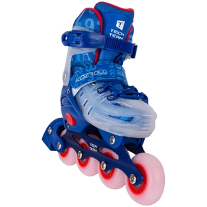 Роликовые коньки Tech Team Kidzroll Dark blue р.32-35 (M), фото 2