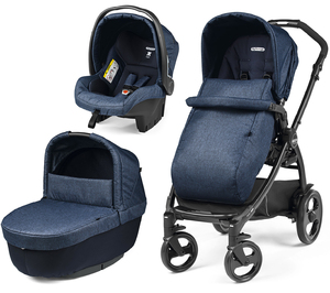 Коляска 3 в 1 Peg-Perego Futura Modular Indigo, фото 1