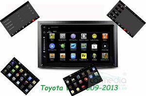 Штатная магнитола CARMEDIA DAFT-2716 DVD Toyota Venza 2008-2016, фото 2