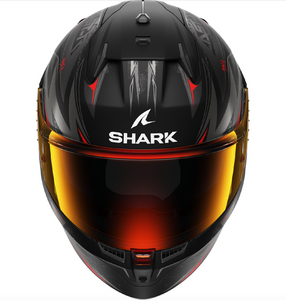 Шлем Shark D-SKWAL 3 BLAST-R MAT Black/Anthracite/Red S (матовый), фото 3