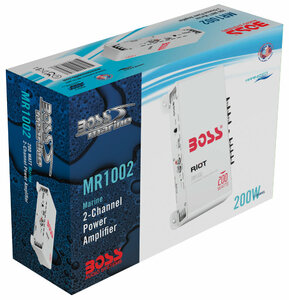 Усилитель влагозащищённый Boss Audio Marine MR1002 (2x200 Вт., класс A/B), фото 7