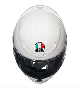 Шлем AGV K6 S E2206 MPLK White глянцевый S, фото 6