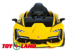 Детский автомобиль Toyland Lamborghini YHK 2881 Желтый, фото 3