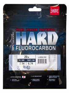Леска моно. Lucky John FLUOROCARBON Hard 020/034, фото 4