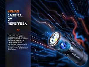 Фонарь Fenix E18R V2.0, фото 11