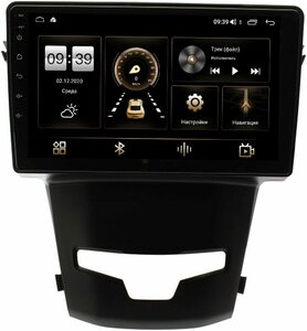 Штатная магнитола SsangYong Actyon II 2013-2020 LeTrun 4196-9183 на Android 10 (6/128, DSP, QLed) С оптическим выходом, фото 1