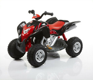 Детский электромобиль ROLLPLAY POWERSPORT ATV 6V Black/Red, фото 2