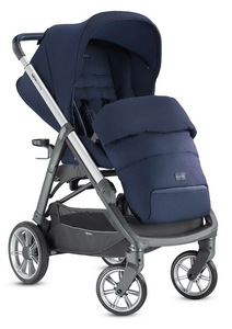 Коляска Inglesina Aptica System Quattro 4 в 1 на шасси Aptica Graphite Blue Navy, Portland Blue, фото 10