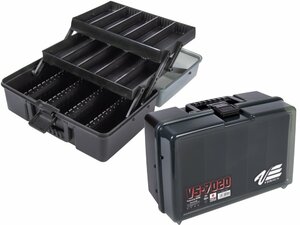 Ящик рыболовный Meiho Versus VS-7020 Black 310x214x132, фото 6