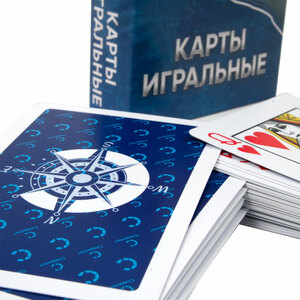 Карты игральные "СЛЕДОПЫТ", влагостойкие, пластик, 54 шт., фото 5