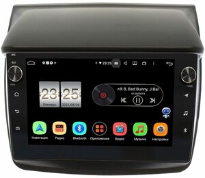 Штатная магнитола LeTrun BPX409-9057 для Mitsubishi Pajero Sport II 2008-2014, L200 IV 2006-2015 на Android 10 (4/32, DSP, IPS, с голосовым ассистентом, с крутилками), фото 1