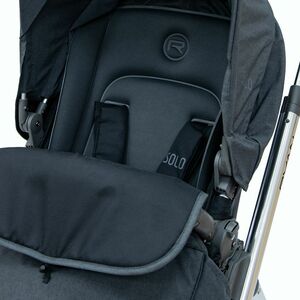Коляска прогулочная RYAN SOLO Jet Black + подушка GioPillow, фото 18