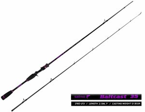 Спиннинг кастинговый Salmo Sniper BAITCAST 35 2.13, фото 2