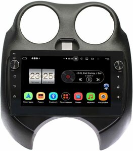 Штатная магнитола LeTrun BPX409-9100 для Nissan March IV (K13) 2010-2013 на Android 10 (4/32, DSP, IPS, с голосовым ассистентом, с крутилками), фото 1