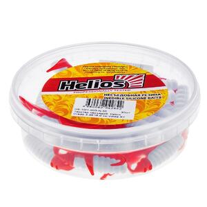 Твистер несъедоб. Credo 2,35"/6,0 см White RT 30шт. (HS-10/1-003-N-30) Helios, фото 2