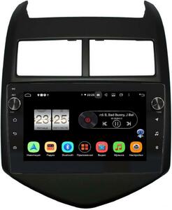 Штатная магнитола LeTrun BPX609-9009 для Chevrolet Aveo II 2011-2015 на Android 10 (4/64, DSP, IPS, с голосовым ассистентом, с крутилками), фото 1