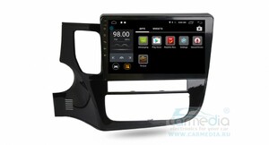Штатная магнитола CARMEDIA UG-1086 DVD Mitsubishi OUTLANDER 2012-2017, фото 2