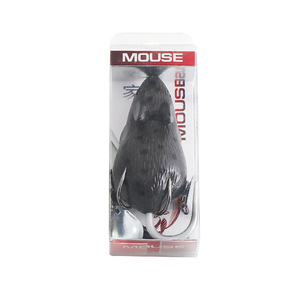 Мышь-незацепляйка Namazu MOUSE с лепестками, 76 мм, 26 г, цвет 14, крючок-двойник YR Hooks (BN) #2/0, фото 3