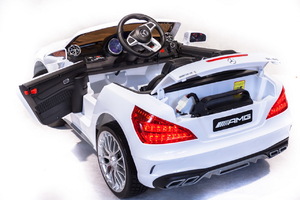 Детский автомобиль Toyland Mercedes Benz SL 65 Белый, фото 5